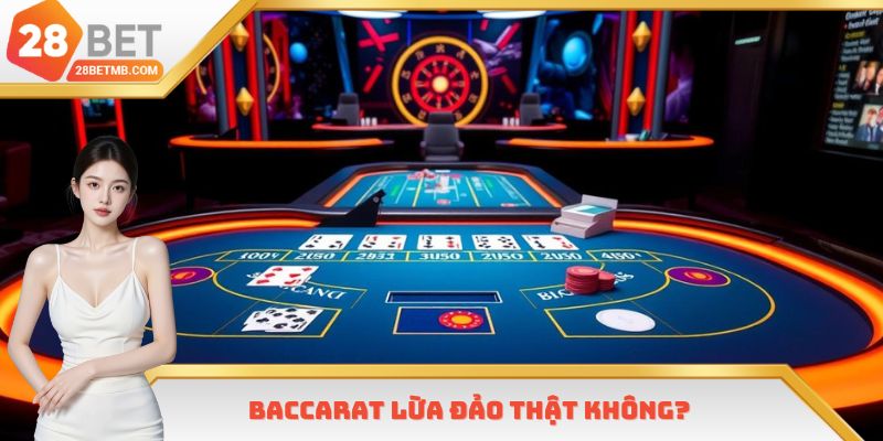 Chơi Baccarat lừa đảo thật không?